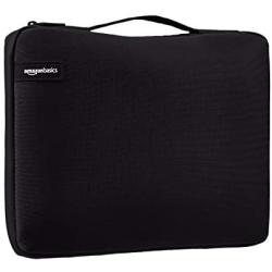 Amazon Basics 11.6'' Professional Laptop Case Sleeve Bag (With Retractable Handle) - Black