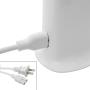 USB Tower Power Adapter 6-Port Smart IC Tech Charging Station with Quick Charge 2.1 for Phone, Tablets, and More (White)