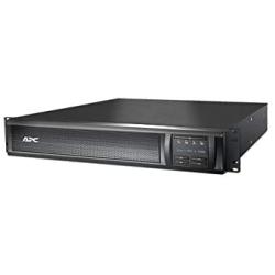 APC Network UPS, 1500VA Smart-UPS Sine Wave UPS with Extended Run Option, SMX1500RM2UNC, Network Management Card, 2U Rackmount/Tower Convertible, Line-Interactive, 120V Black