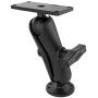 Ram Drill-Down Double Ball Mount for Humminbird Helix 7