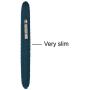 MOSISO Laptop Sleeve Compatible with MacBook Air 13 inch 2018-2021 A2337 M1 A2179 A1932, MacBook Pro A2338 M1 A2289 A2251 A2159 A1989 A1706 A1708, Diamond Foam Neoprene Bag with Small Case, Deep Teal