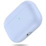Miracase Upgrade Cover for Airpods Pro Case, Triple Layer Protective Liquid Silicone Case for AirPods Pro Charging Case, 2019 Release LED Visible Shockproof Soft Skin Friendly Silicone Case (Blue)