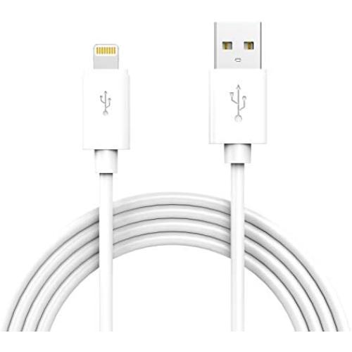iPhone Charger MFi-Certified Lightning Cable - Made for iPhone X / 8/8 Plus / 7/7 Plus / 6/6 Plus / 5S (6FT White)