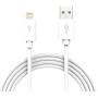 iPhone Charger MFi-Certified Lightning Cable - Made for iPhone X / 8/8 Plus / 7/7 Plus / 6/6 Plus / 5S (6FT White)