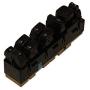 GM Genuine Parts 15883323 Front Driver Side Door Lock and Window Switch with Mirror Switch and Module