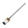 DC Long Shaft Gear Motor Threaded Rod Reduction Motor High Precision Long Output Shaft Gearmotor for Electronic Lock(12V 600RPM)