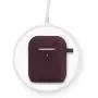 Filoto Case for Airpods, Airpod Case Cover for Apple Airpods 2&1 Charging Case, Cute Air Pods Silicone Protective Accessories Cases/Keychain/Pompom/Strap, Best Gift for Girls and Women, Burgundy