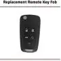 Keyless Entry Remote Key Fob & Silicone Cover fit Buick Allure Encore Lacrosse Regal Verano, Chevy Camaro Cruze Equinox Impala Malibu Sonic GMC Terrain 2010 2011 2012 2013 2014 2015 2016 2017 Keyless Entry Remote Key Fob & Silicone Cover fit Buick Allure Encore Lacrosse Regal Verano, Chevy Camaro Cruze Equinox Impala Malibu Sonic GMC Terrain 2010 2011 2012 2013 2014 2015 2016 2017