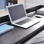 sogesfurniture Overbed Table with Wheels,Height & Length Adjustable Mobile Table 55inches Works as Laptop Cart Computer Table Hospitable Bed Table Nursing Table Drafting Table,Black BHUS-203-2-140BK-N