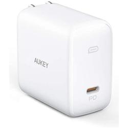 [Upgraded] MacBook Pro Charger 100W, AUKEY Omnia USB C Charger with GaNFast Technology, PD Charger Power Delivery 3.0 Laptop Charger for MacBook Pro 16'', iPhone 11 Pro Max, HP Spectre 15 and More