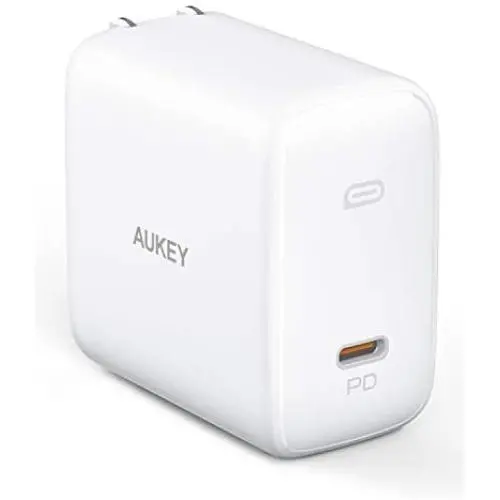 [Upgraded] MacBook Pro Charger 100W, AUKEY Omnia USB C Charger with GaNFast Technology, PD Charger Power Delivery 3.0 Laptop Charger for MacBook Pro 16'', iPhone 11 Pro Max, HP Spectre 15 and More