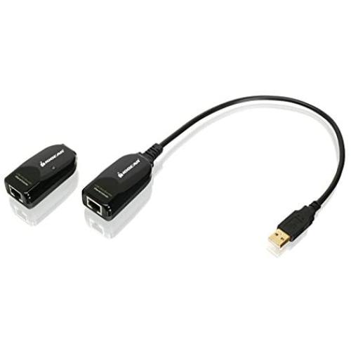 IOGEAR USB Extender Cable over Ethernet 164’, GUCE62 (TAA Compliant)