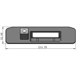 for Mercedes Benz ML Class W166 Car Rear View Camera Back Up Reverse Parking Camera/Plug Directly