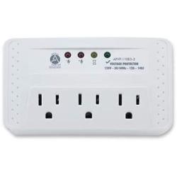 Appli Parts Multiple Voltage Surge Protector 120 V 50-60 Hz 12 Amp 140 joules Apvp-11ee3-2