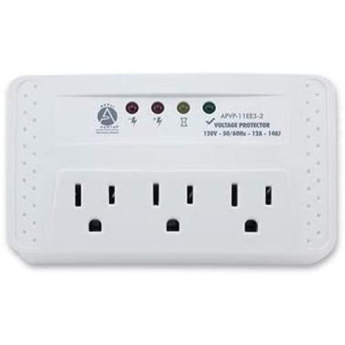 Appli Parts Multiple Voltage Surge Protector 120 V 50-60 Hz 12 Amp 140 joules Apvp-11ee3-2