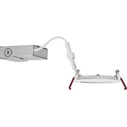 Lithonia Lighting WF4 LED 2700K MVOLT MW 4-Inch Dimmable with Thin LED Module Recessed Ceiling Downlight, 660 Lumens, 120-227 Volts, 10 Watts, Wet Listed, White