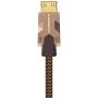 Monster M-Series 2000 Certified Premium HDMI 2.0 4K 60Hz, 25 Gbps, Zinc Alloy Connector, Vgrip, Braided Jacket