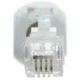 1 x Telephone Cord Detangler - Extended Rotating - White - Phone Cord Detangler Master Cables Product
