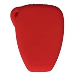 Red Silicone Rubber Keyless Entry Remote Key Fob Case Skin Cover Protector fit for 2006 2007 MITSUBISHI