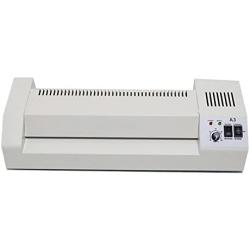 BAOSHISHAN Thermal Laminator A3/A4 Film Laminating Machine with Four Roller System Hot&Cold Fast Warm-Up Reverse Function 110V/220V