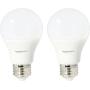 Amazon Basics 60 Watt Equivalent, Soft White, Non-Dimmable, 15,000 Hour Lifetime, A19 LED Light Bulb | 2-Pack