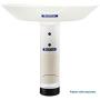 QualGear QG-PRO-PM-CA-W Pro-AV Single Joist Ceiling Adapter for 1.5'' Npt Threaded Pipe Projector Accessory