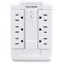 CyberPower CSB600WS Surge Protector, 900J/125V, 6 Swivel Outlets, Wall Tap, White CyberPower CSB600WS Surge Protector, 900J/125V, 6 Swivel Outlets, Wall Tap, White