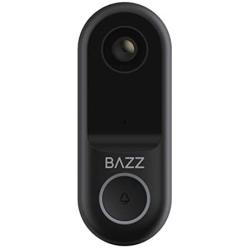 BAZZ WFDBELL1 Smart Home Wi-Fi Doorbell, HD Camera, Two-Way Audio, No Hub Required