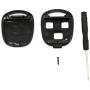UTSAUTO Replacement For Lexus Key Fob Remote Shell Case Cover Fit For Lexus ES GS GX IS LS LX RX SC FCC-1 Pack