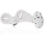 Serenelife Bathroom Bidet Seat Attachment - Fresh & Hot Water Adjustable Function with Plastic Sprayer for Full Cleaning - Standard Non-Electric Mechanical Self Clean Personal Hygiene