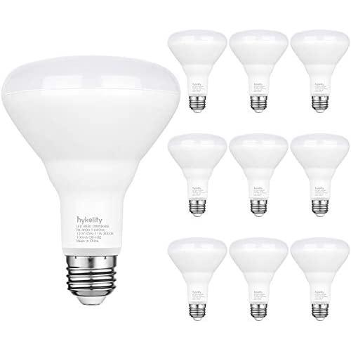 10 Pack Flood Light Bulb, BR30 LED Bulb for Indoor/Outdoor Downlight Recessed Can Light, Dimmable, 11W=75W, 3000K Warm White, 1000lm, E26 Base, UL Listed
