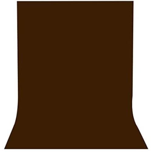 LYLYCTY 5x7ft Photography Studio Non-Woven Backdrop Coffee Color Backdrop Solid Color Backdrop Simple Background LY089