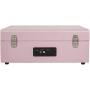 Crosley CR8017A-AM Voyager Vintage Portable Turntable with Bluetooth Receiver and Built-in Speakers, Amethyst
