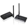 IOGEAR Wireless HDTV Plug and Play HDMI Computer/TV/Projector Audio Video Cable-Free Multi-Channel Extender KIT
