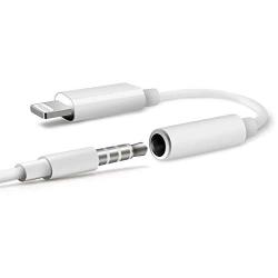 Lighting to 3.5 mm Headphone Adapter Earphone Earbuds Adapter Jack 2 Pack,Easy Use,Compatible with Apple iPhone 11 Pro Max X/XS/Max/XR 7/8/8 Plus Plug and Play GPS System Cases