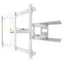 Kanto PDX650W Full Motion Articulating TV Wall Mount for 37-inch to 75-inch TVs | Low Profile with 22'' Extension | Integrated Cable Management | Swivel and Tilt Capable | White Kanto PDX650W Full Motion Articulating TV Wall Mount for 37-inch to 75-inch TVs | Low Profile with 22'' Extension | Integrated Cable Management | Swivel and Tilt Capable | White