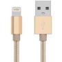TalkWorks iPhone Charger Lightning Cable 10ft Long Braided Heavy Duty Cord MFI Certified for Apple iPhone 12, 12 Pro/Max, 12 Mini, 11, 11 Pro/Max, XR, XS/Max, X, 8, 7, 6, 5, SE, iPad - Gold TalkWorks iPhone Charger Lightning Cable 10ft Long Braided Heavy Duty Cord MFI Certified for Apple iPhone 12, 12 Pro/Max, 12 Mini, 11, 11 Pro/Max, XR, XS/Max, X, 8, 7, 6, 5, SE, iPad - Gold