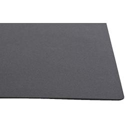 Artistic Antimicrobial Black Desk Pad, 12'' x 17'' | Non-Glare Desk Pad Protects from Nicks, Scratches and Spills (75-2-0)