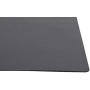 Artistic Antimicrobial Black Desk Pad, 12'' x 17'' | Non-Glare Desk Pad Protects from Nicks, Scratches and Spills (75-2-0)