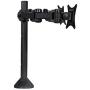 SIIG Tilt/swivel/rotate/Extend Desk Mount for 13 to 27 Inches Dual Monitor, Black (CE-MT0Q11-S1)