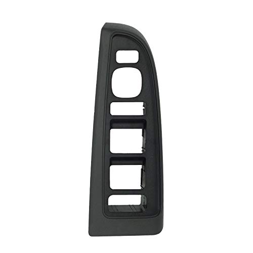 Dark Pewter Power Window Switch Bezel Front Left, for 2003-07 Silverado Sierra for 04-06 GMC Accessory 89045128