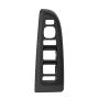 Dark Pewter Power Window Switch Bezel Front Left, for 2003-07 Silverado Sierra for 04-06 GMC Accessory 89045128