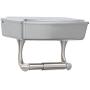 Delta Bath Toilet Paper Holder w/ Privacy Box Brushed NIckel Finish