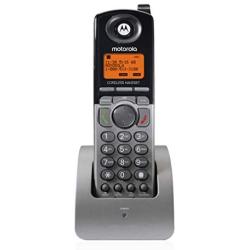 Motorola ML1200 DECT 6.0 Expandable 4-Line Cordless Handsets with Digital Receptionist and Voicemail (3-Pack) Bundle with Blucoil 10-FT 1 Gbps Cat5e Cable, and Reusable Cable Ties (5-Pack)