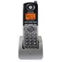Motorola ML1000 DECT 6.0 4-Line Business Phone System with Digital Receptionist Bundle with ML1100 Wireless Desk Phone, ML1200 Cordless Handset, Blucoil 10-FT 1 Gbps Cat5e Cable and 10 AAA Batteries
