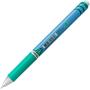 Pentel Gel Ink Pen, EnerGel RTX Retractable Gel Pen, Fine Point, Needle Tip, Green Ink, Box of 12 (BLN75-D), 0.5mm Needle