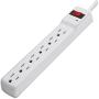 Belkin 2-Pack 6-Outlet Power Strip Surge Protector with 2ft Cord, 200 Joules (2-Pack), White