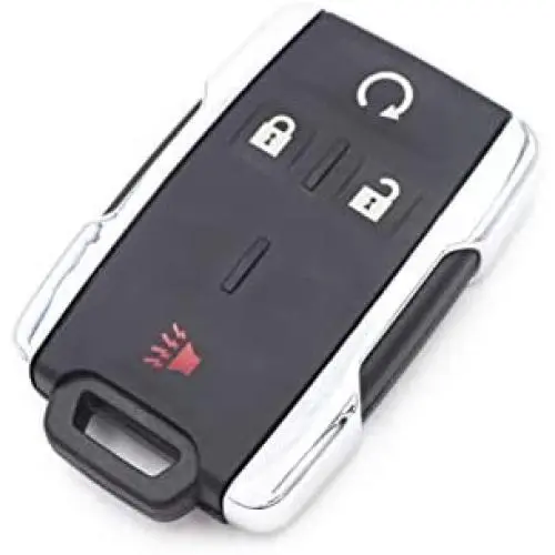WFMJ for Chevrolet Colorado Suburban Tahoe Silverado GMC Yukon Sierra 1500 2500 HD 3500 HD Keyless Entry 4 Buttons Remote Smart Key Case Shell Fob