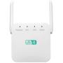 ZenBooster - WiFi Range Extender 1200Mbps Novitec, Wireless Signal Repeater Booster 2.4 & 5GHz Dual Band 4 Antennas 360° Full Coverage, Extend WiFi Signal to Smart Home Devices
