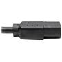 Tripp Lite Standard Computer Power Cord 10A,18AWG (NEMA 5-15P to IEC-320-C13) 6-ft.(P006-006)
